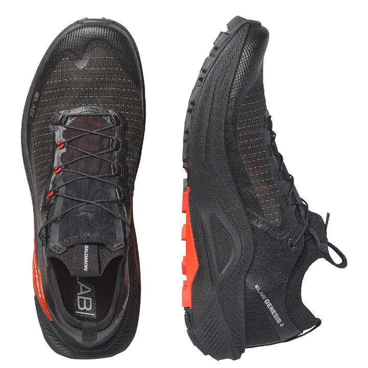 Salomon S/LAB Genesis 2 | Black/black/fiery Red