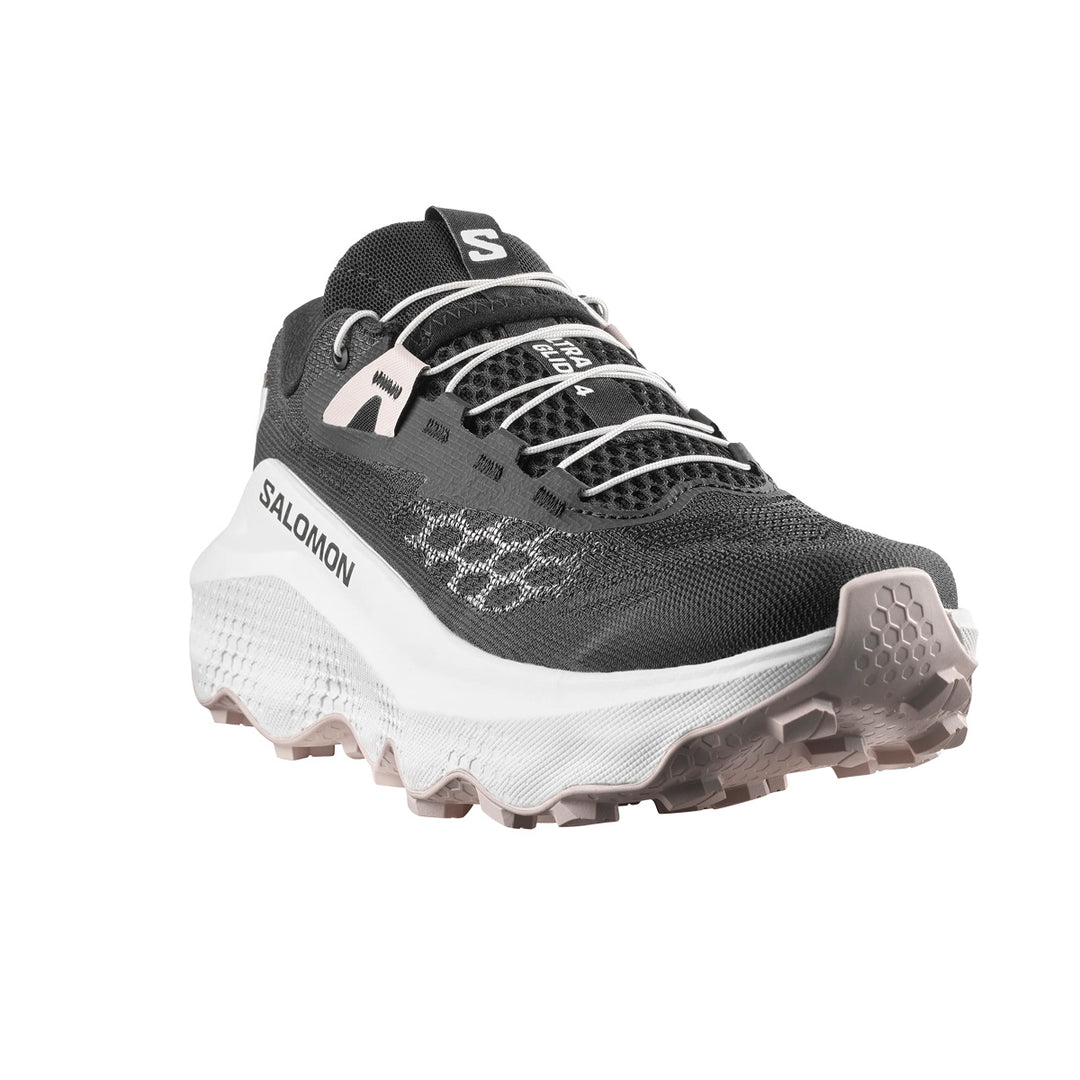 Salomon Ultra Glide 4 Womens | Black/white/silver Cloud