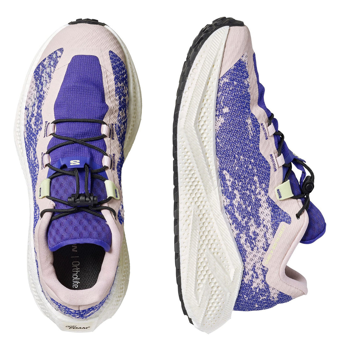 Salomon Aero Glide 4 GRVL Womens | Shadow Gray/deep Blue/butterfly