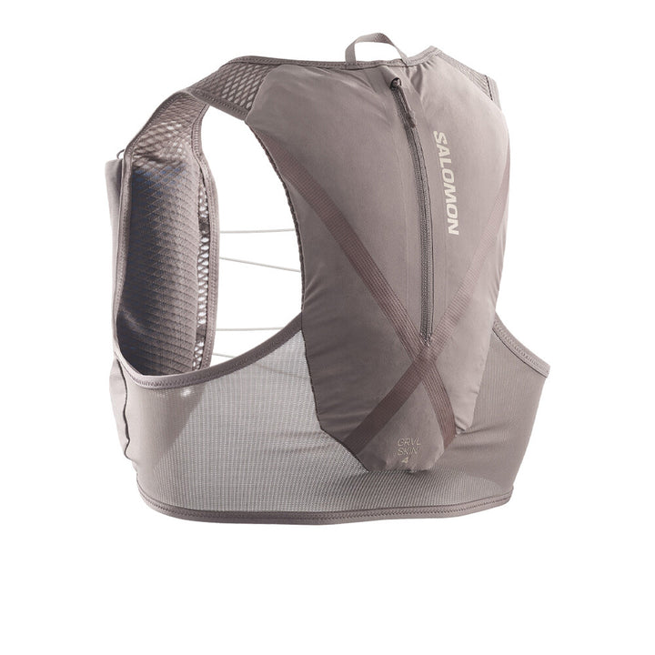Salomon GRVL Skin 4 Running Vest | Silver Cloud/iron