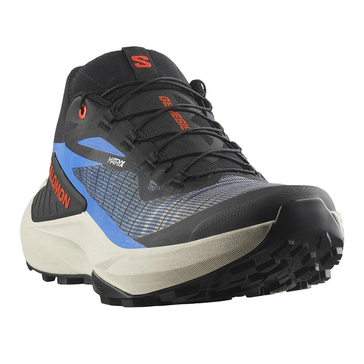 Salomon Genesis Mens | Black/french Blue/cherry Tomato