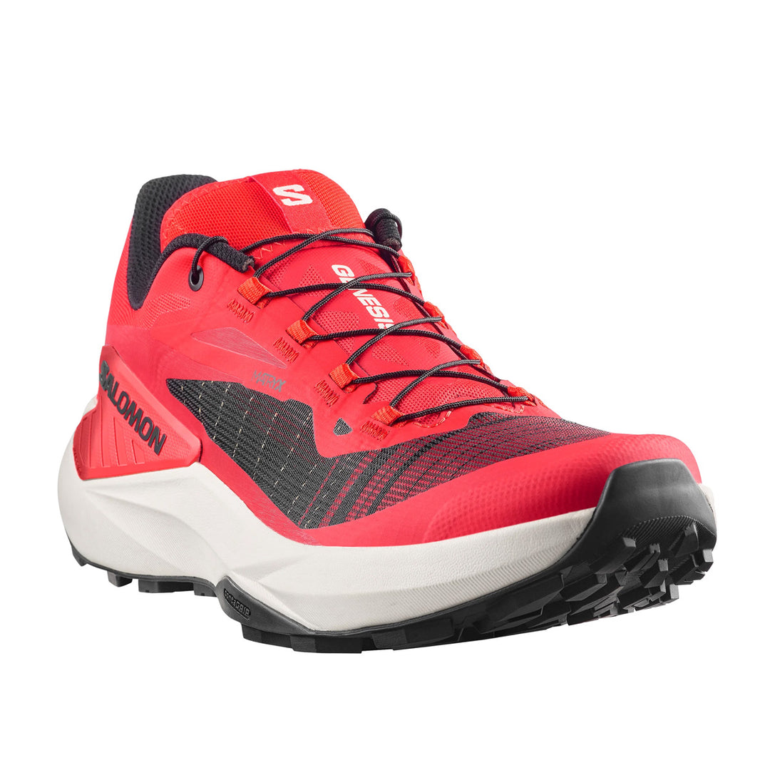 Salomon Genesis Mens | Fiery Red/lava Falls/black