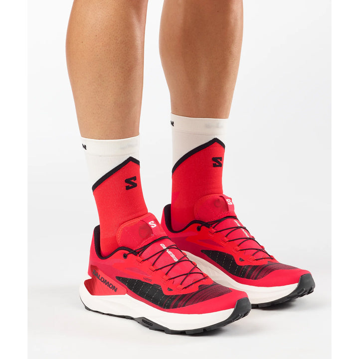 Salomon Genesis Mens | Fiery Red/lava Falls/black