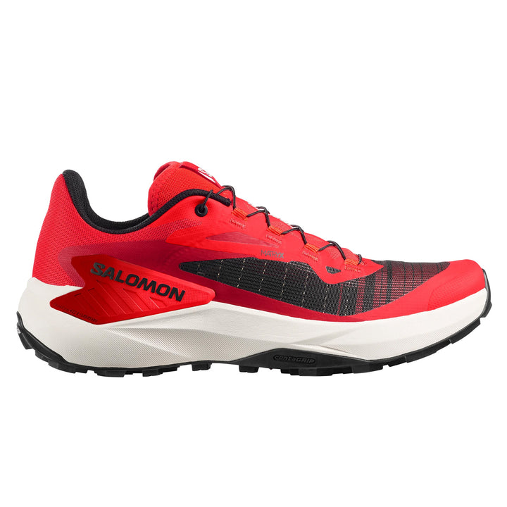 Salomon Genesis Mens | Fiery Red/lava Falls/black