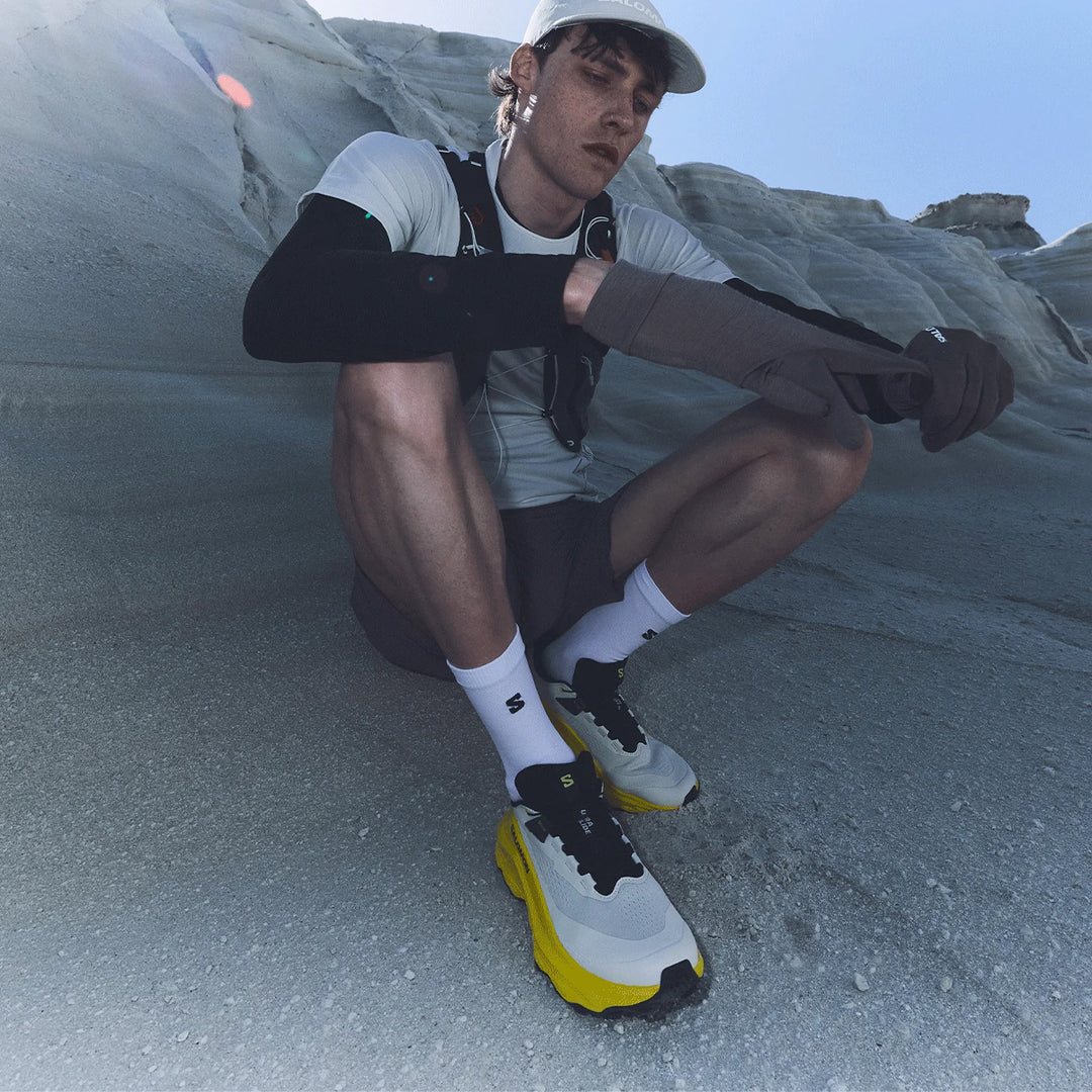 Salomon Ultra Glide 3 Mens | Almond Milk/Incaberry/Black