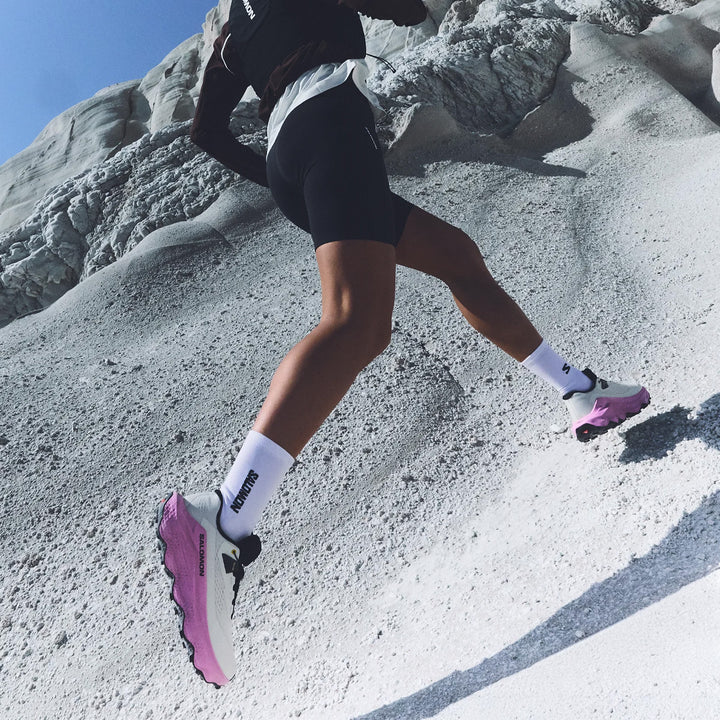 Salomon Ultra Glide 3 Womens | Almond Milk/Cyclamen/Black
