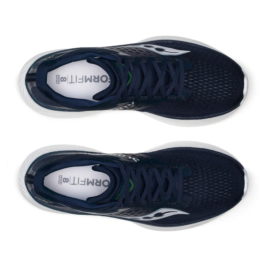 Saucony Ride 17 Mens Navy/gum – Alexandra Sports