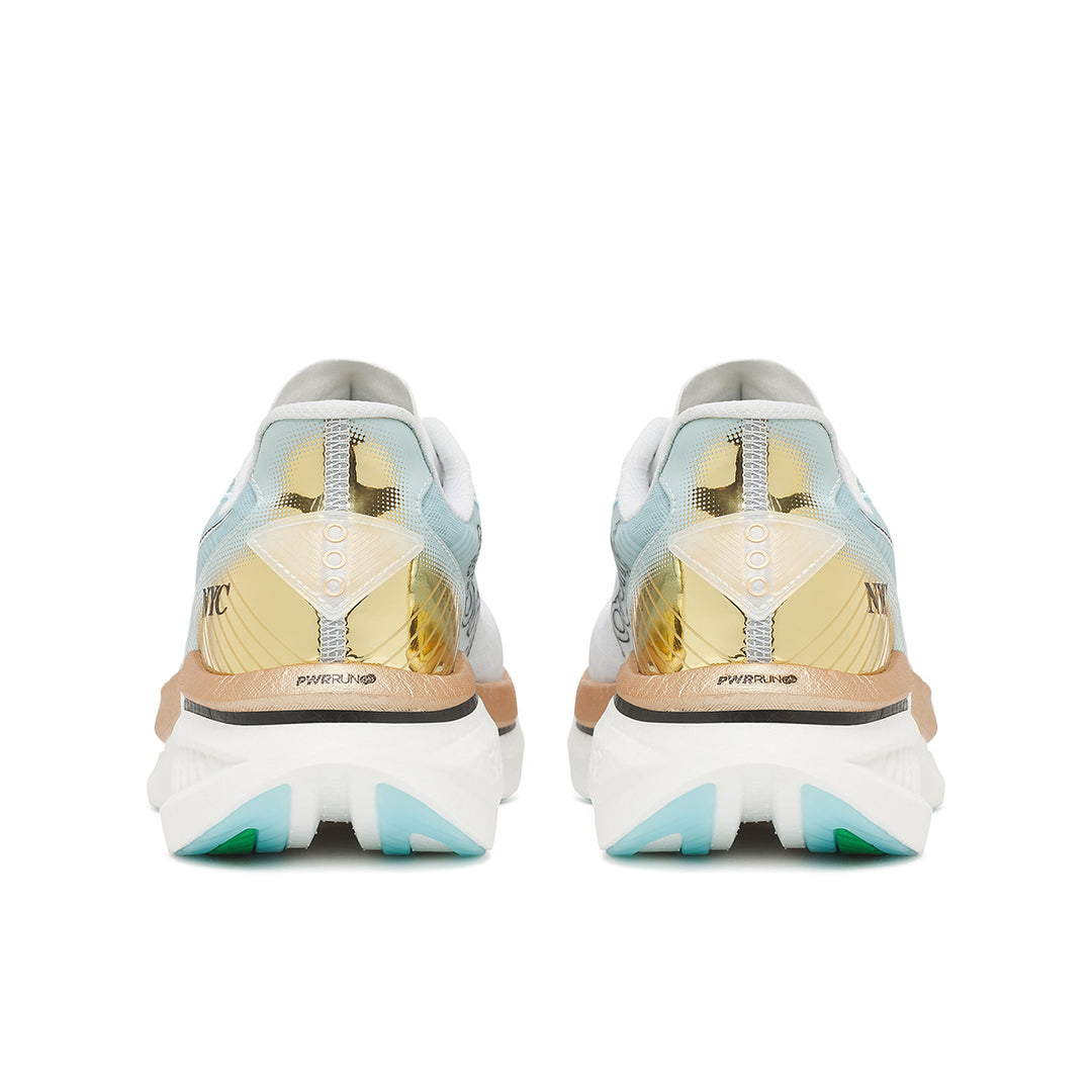 Saucony Endorphin Azura Mens | White/gold