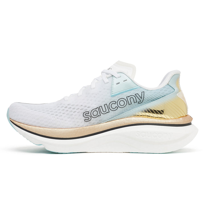 Saucony Endorphin Azura Mens | White/gold