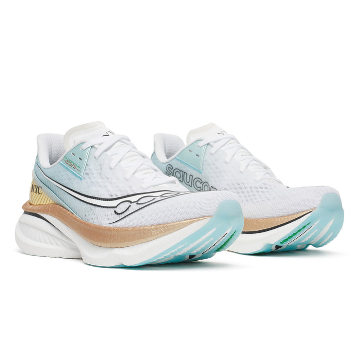 Saucony Endorphin Azura Mens | White/gold