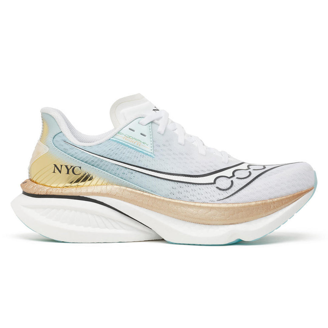 Saucony Endorphin Azura Mens | White/gold