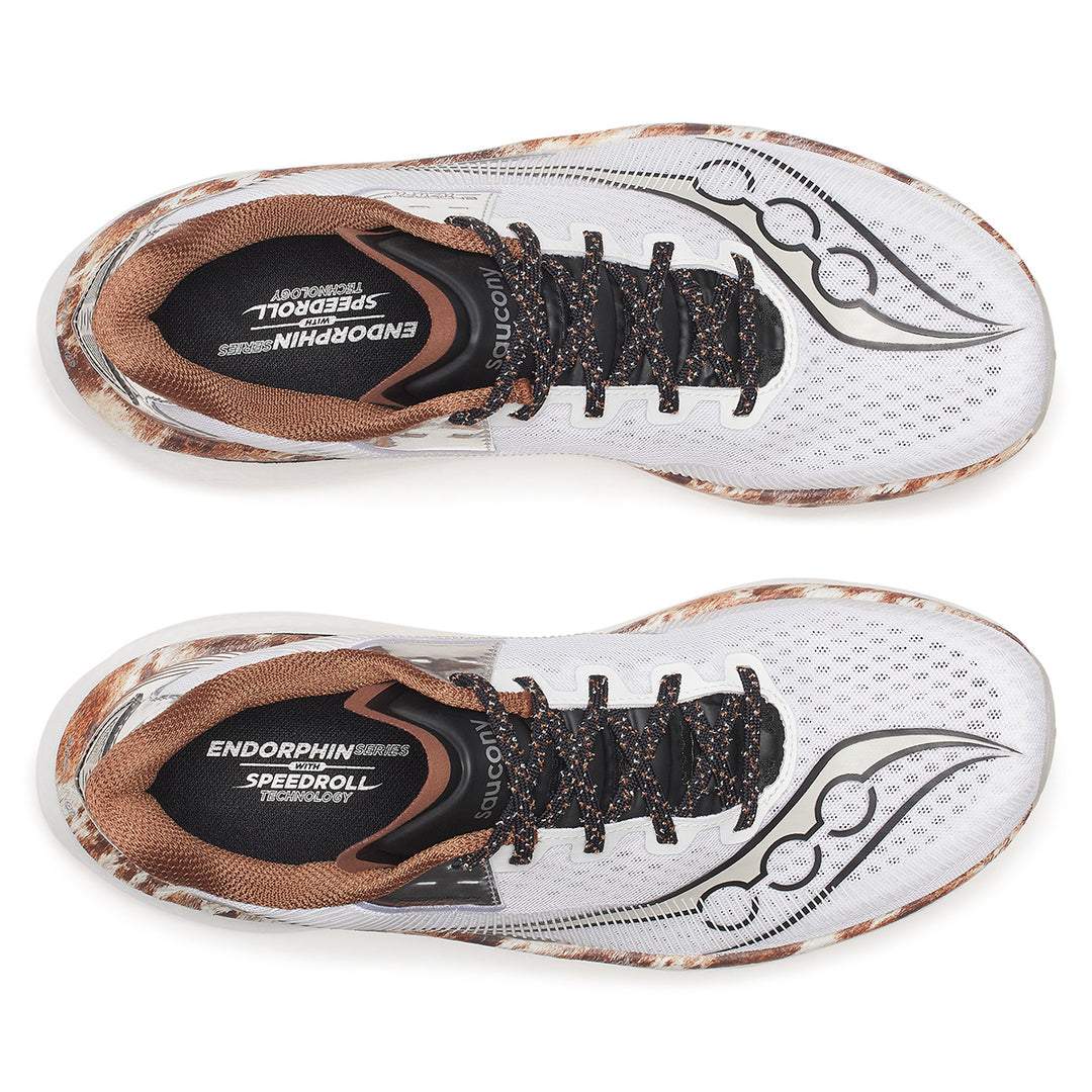 Saucony Endorphin Azura Mens | White/chrome