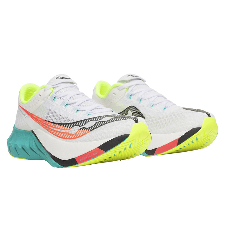 Saucony Endorphin Pro 4 Mens | White/mutant