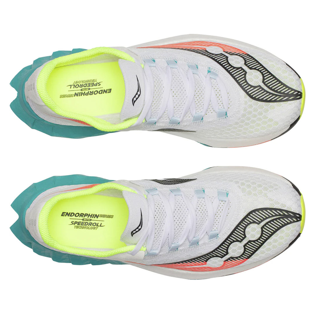 Saucony Endorphin Pro 4 Mens | White/mutant