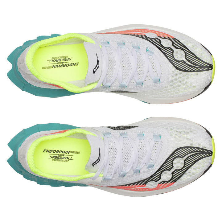 Saucony Endorphin Pro 4 Mens | White/mutant