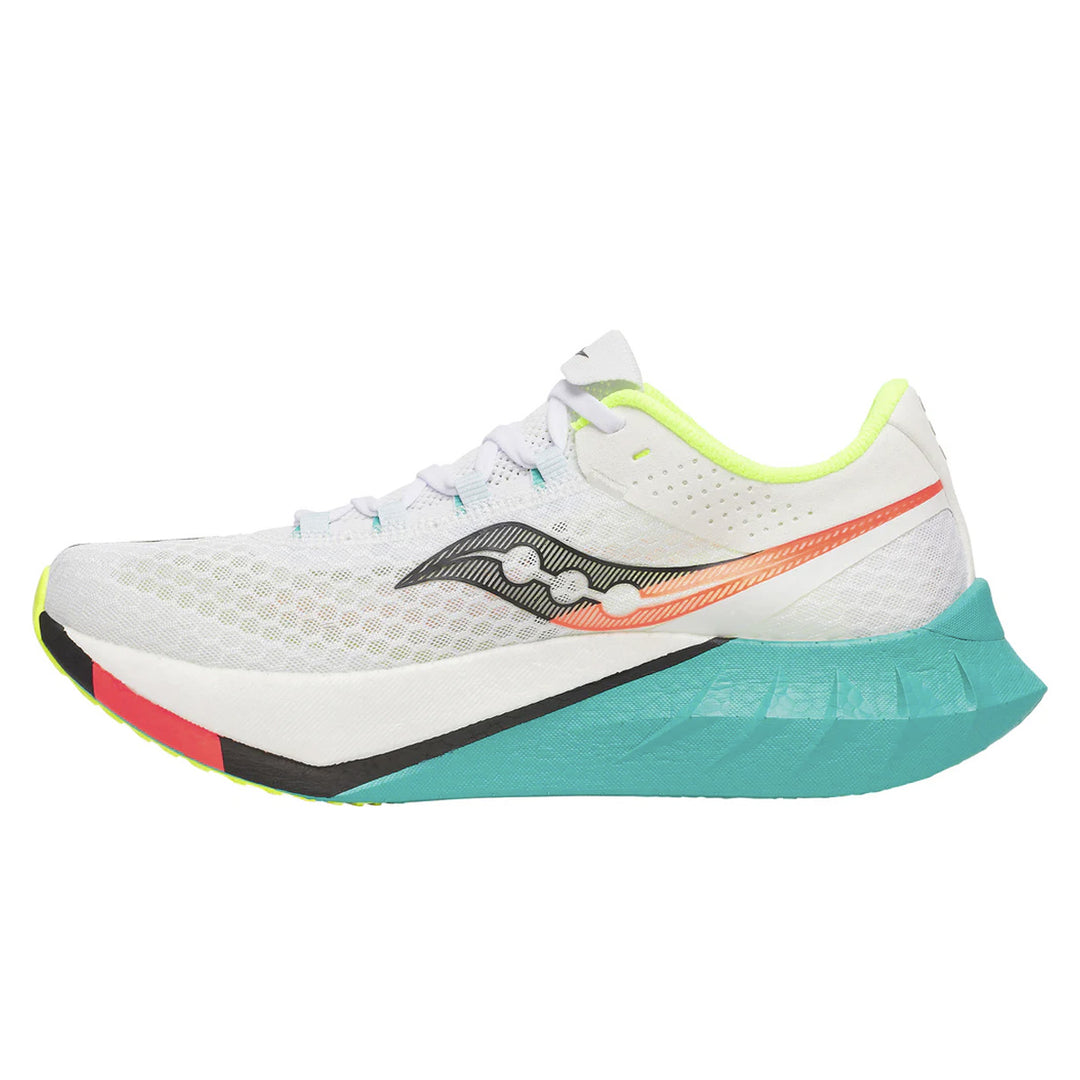 Saucony Endorphin Pro 4 Mens | White/mutant