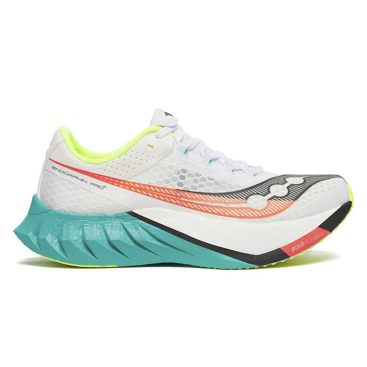 Saucony Endorphin Pro 4 Mens | White/mutant
