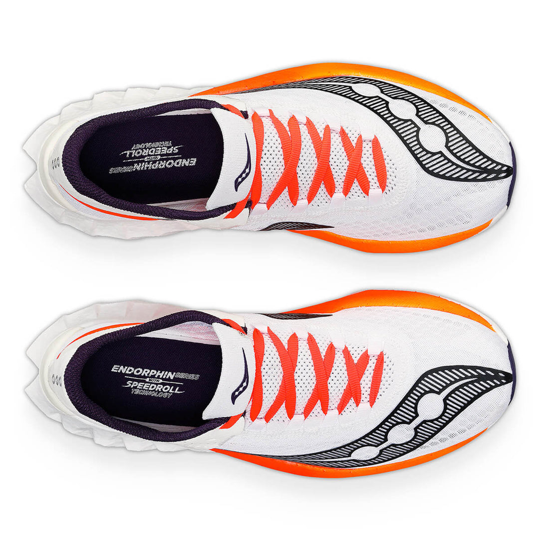 Saucony Endorphin Pro 4 Mens | White/black