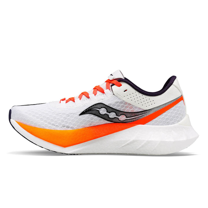 Saucony Endorphin Pro 4 Mens | White/black