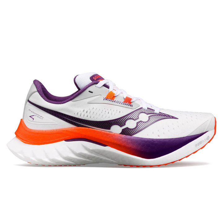 Saucony Endorphin Speed 4 Womens | White/violet