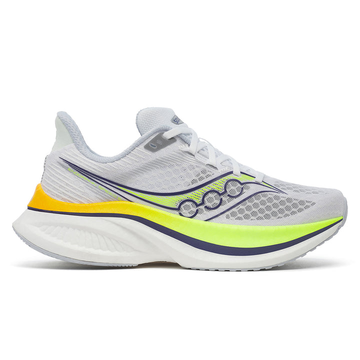 Saucony Endorphin Speed 5 Womens | White/Citron