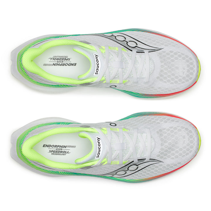 Saucony Endorphin Speed 5 Mens | White/multi