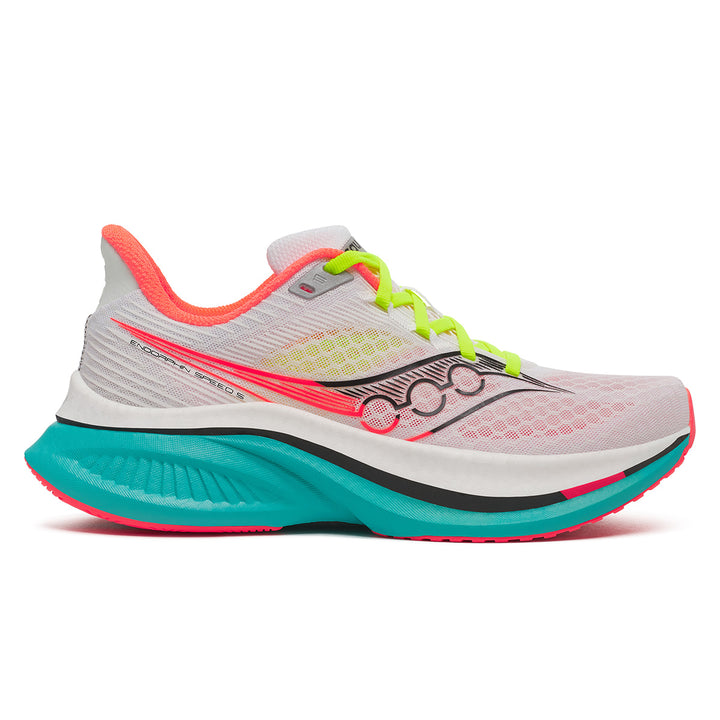 Saucony Endorphin Speed 5 Womens | White/Mutant