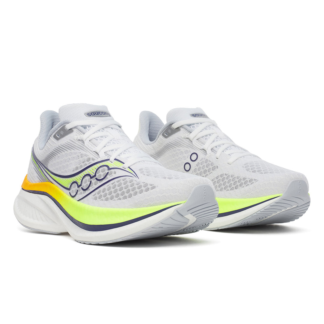 Saucony Endorphin Speed 5 Mens | White/Citron
