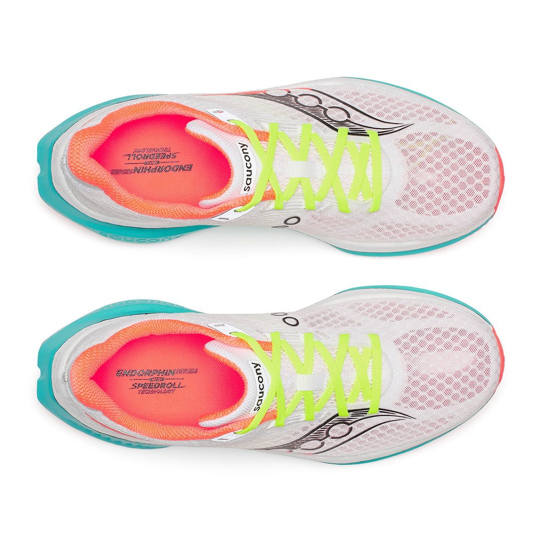 Saucony Endorphin Speed 5 Mens | White/Mutant