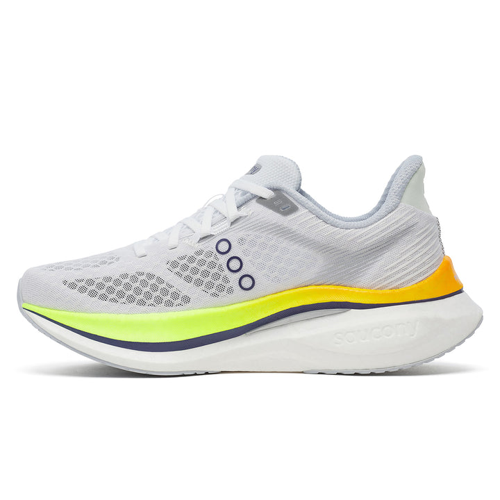 Saucony Endorphin Speed 5 Womens | White/Citron