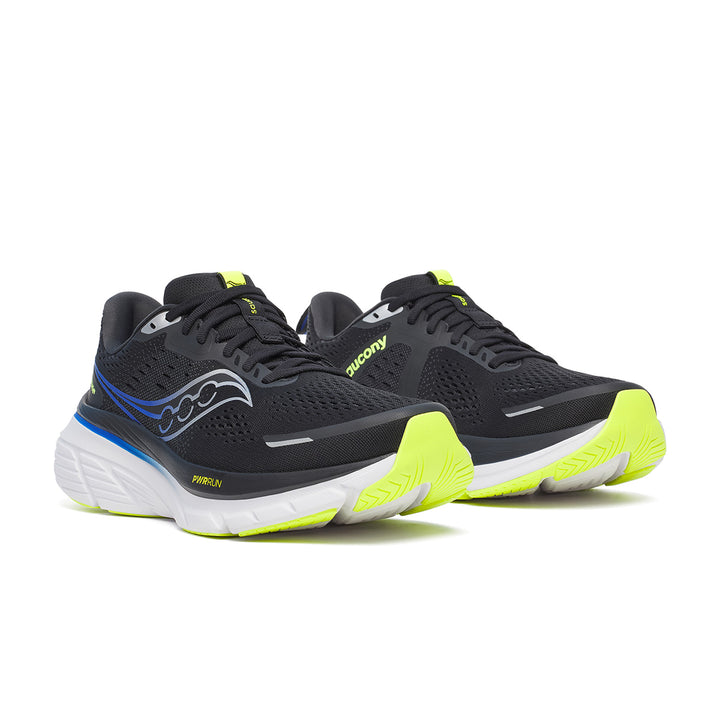 Saucony Guide 18 Mens | Black/lapis