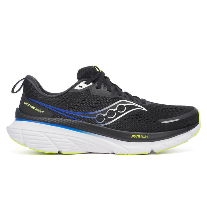 Saucony Guide 18 Mens | Black/lapis