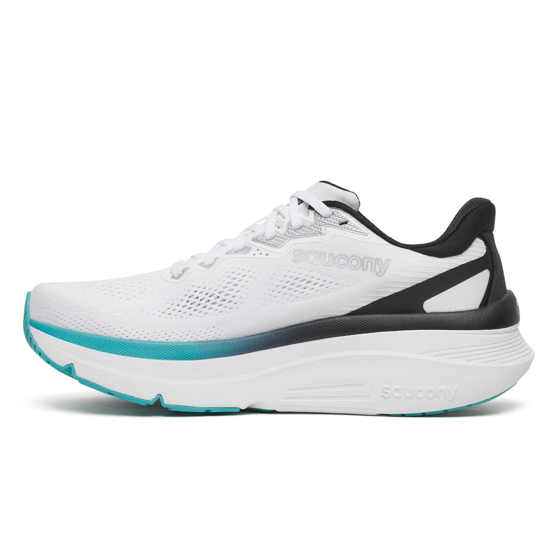 Saucony Guide 19 Mens | White/tranquil