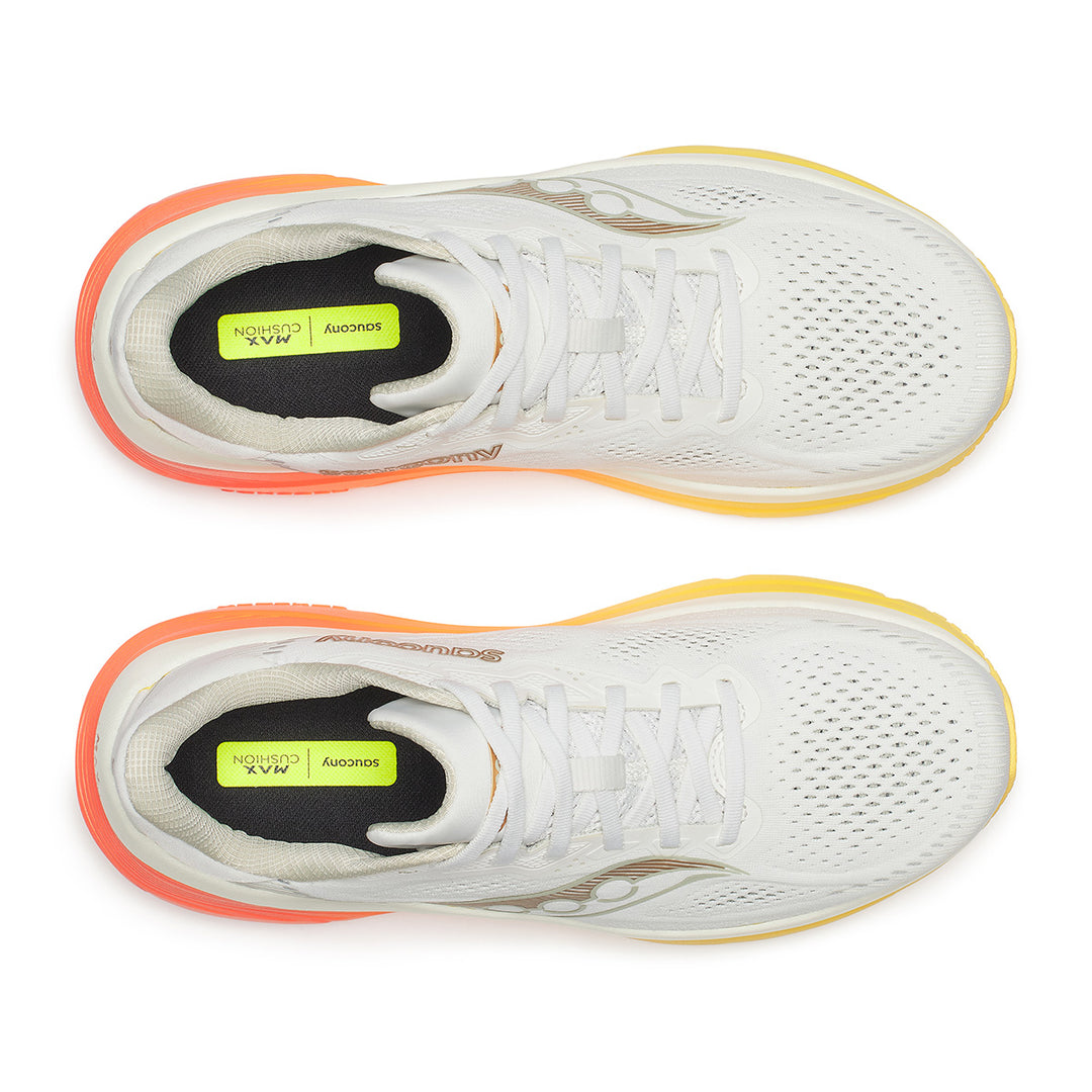 Saucony Guide 19 Mens | Ivory/Fire