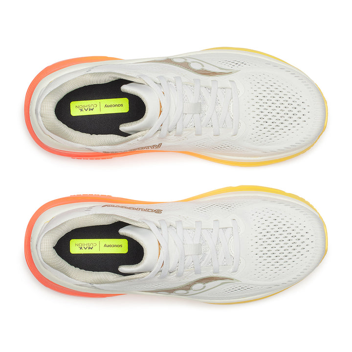 Saucony Guide 19 Mens | Ivory/Fire