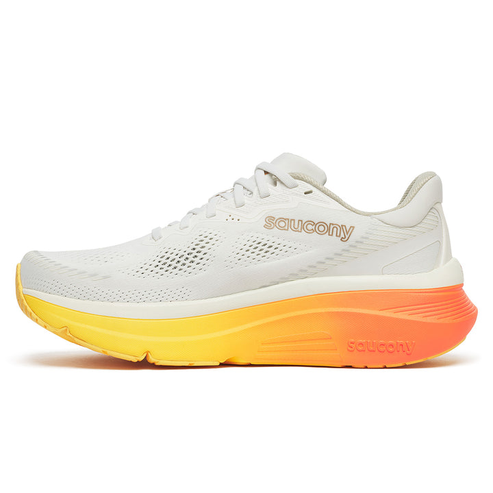 Saucony Guide 19 Mens | Ivory/Fire