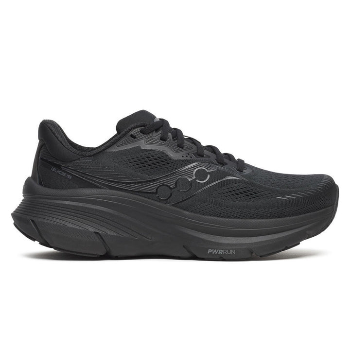 Saucony Guide 19 Mens | Triple Black