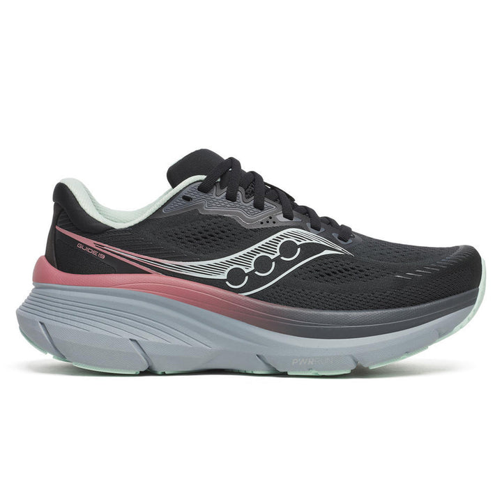 Saucony Guide 19 Womens | Black/calm