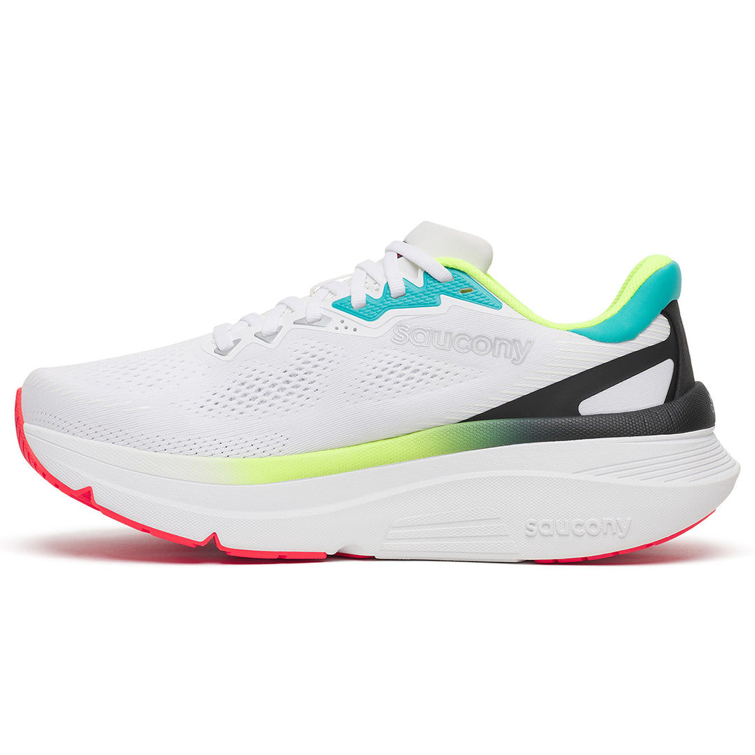 Saucony Guide 19 Mens | White/citron