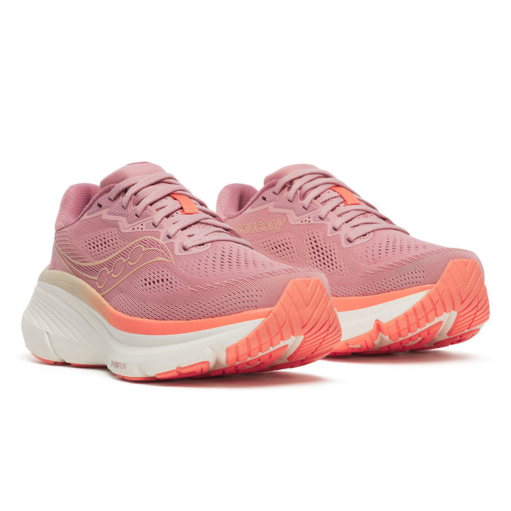 Saucony Guide 19 Womens | Mauve/salmon
