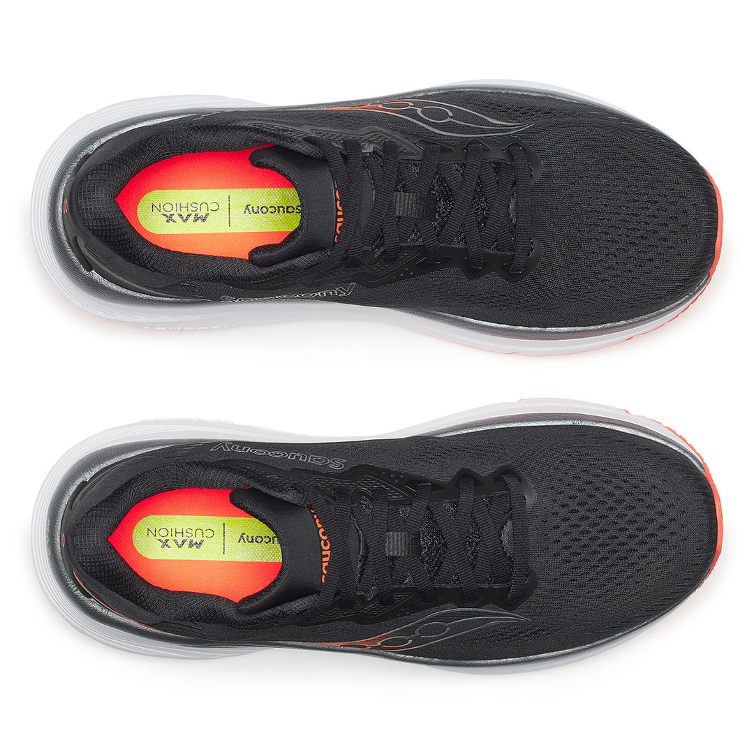 Saucony Guide 19 Mens | Black/vizired