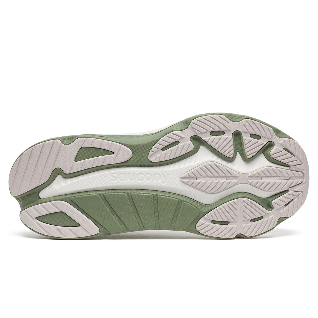 Saucony Hurricane 24 Mens | White/olivine