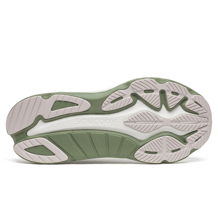 Saucony Hurricane 24 Mens | White/olivine
