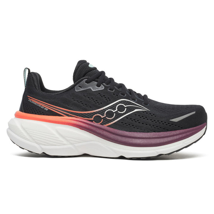 Saucony Hurricane 25 Mens | Black/red