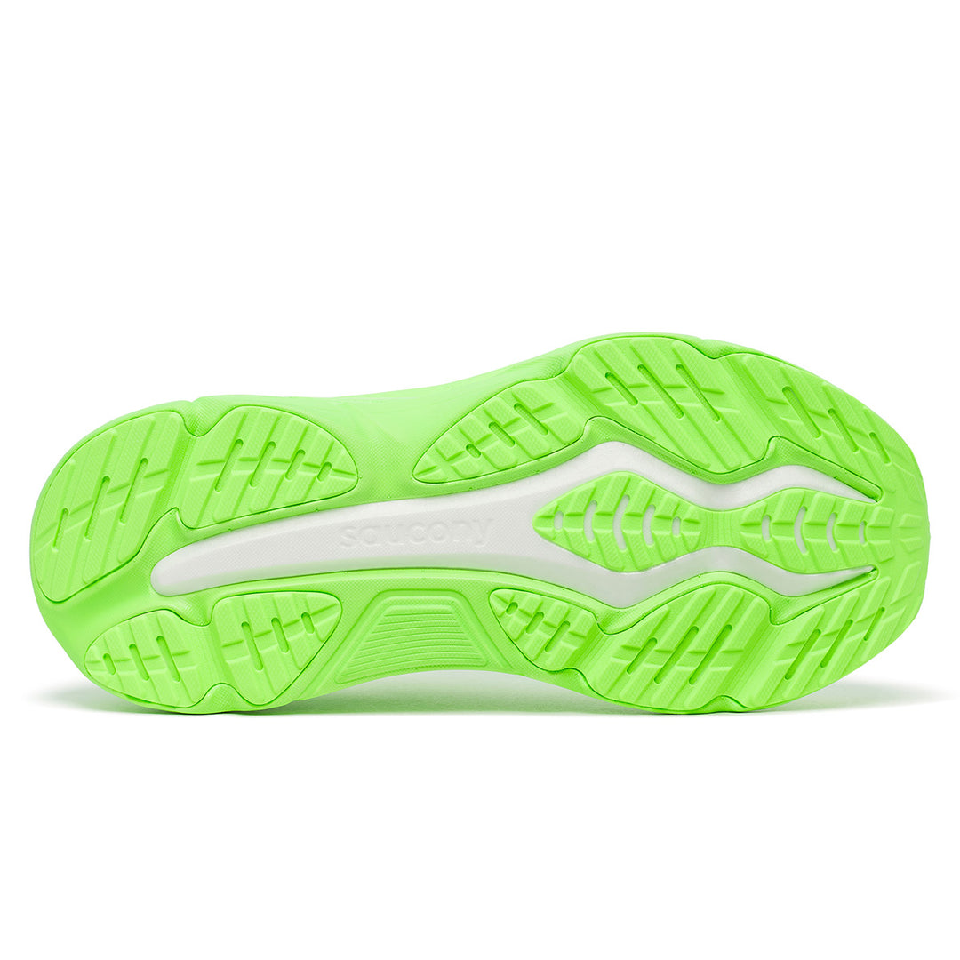 Saucony Hurricane 25 Mens | Slime/silver