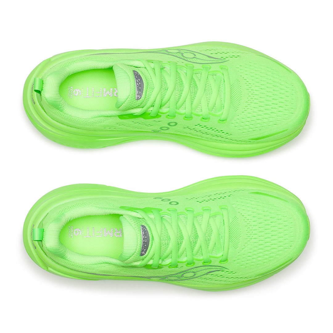 Saucony Hurricane 25 Mens | Slime/silver