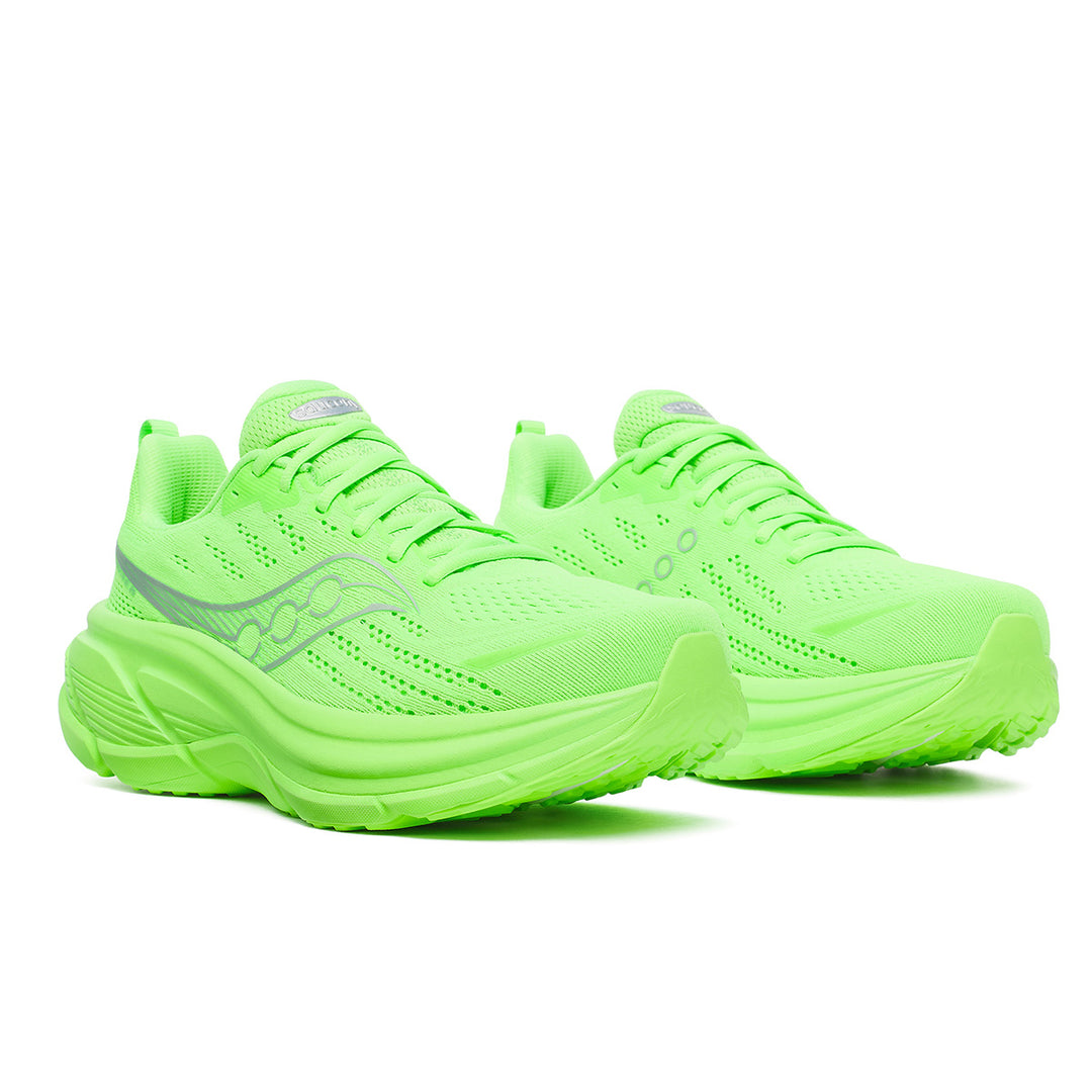 Saucony Hurricane 25 Mens | Slime/silver