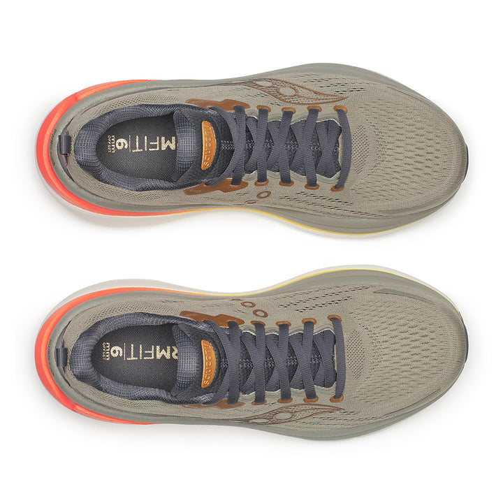 Saucony Hurricane 25 Mens | Laurel/fire