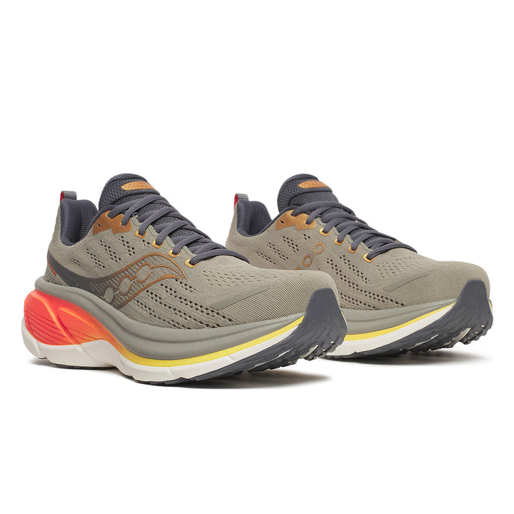 Saucony Hurricane 25 Mens | Laurel/fire