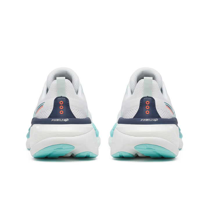 Saucony Hurricane 25 Womens | White/navy